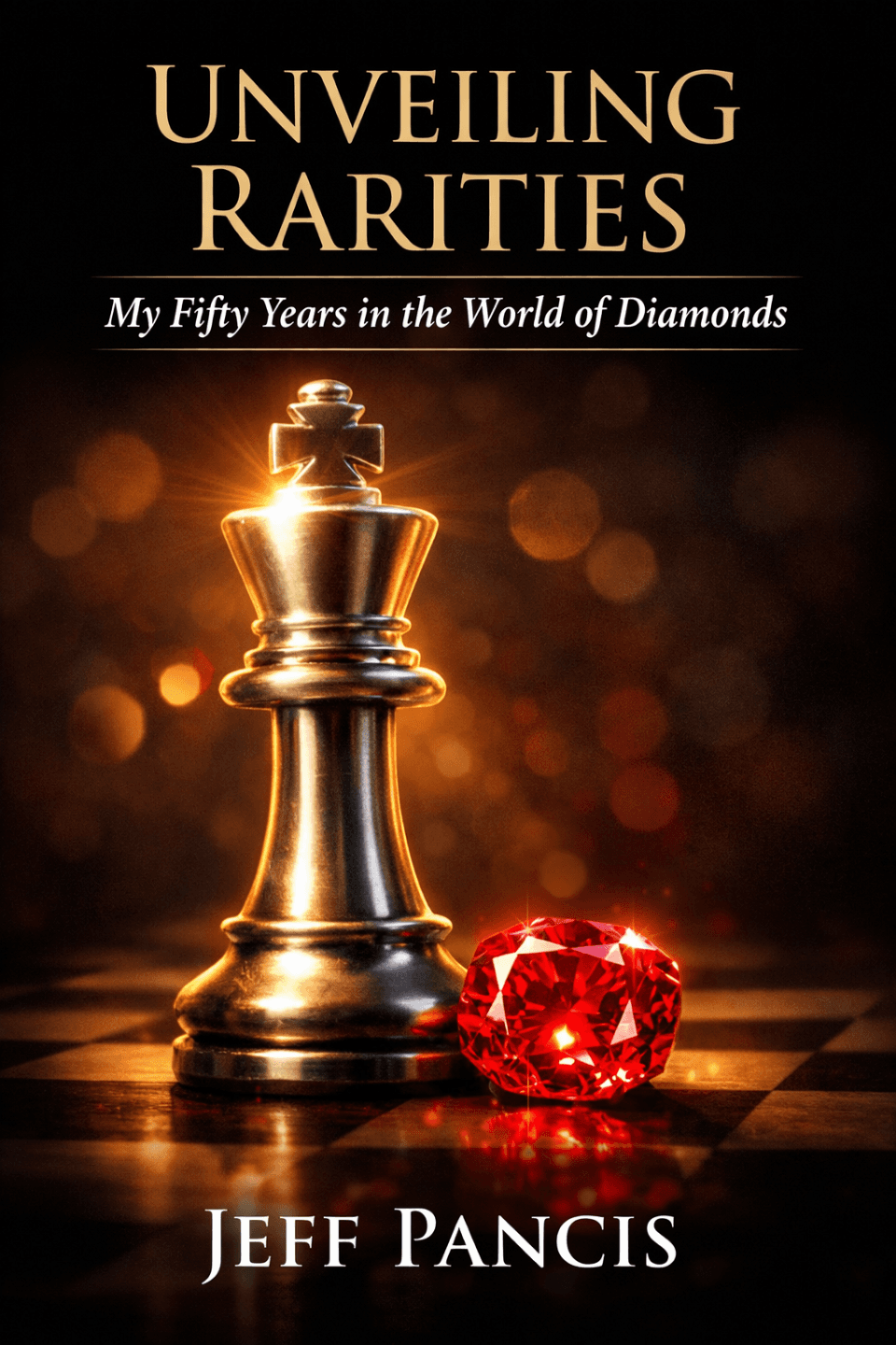 Unveiling Rarities: A Memoir by Jeff Pancis — book cover